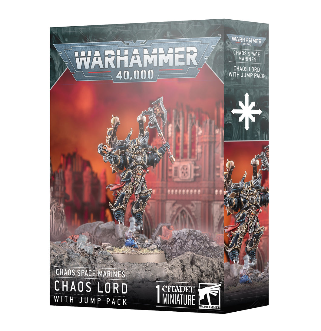 Chaos Space Marines Chaos Lord With Jump Pack