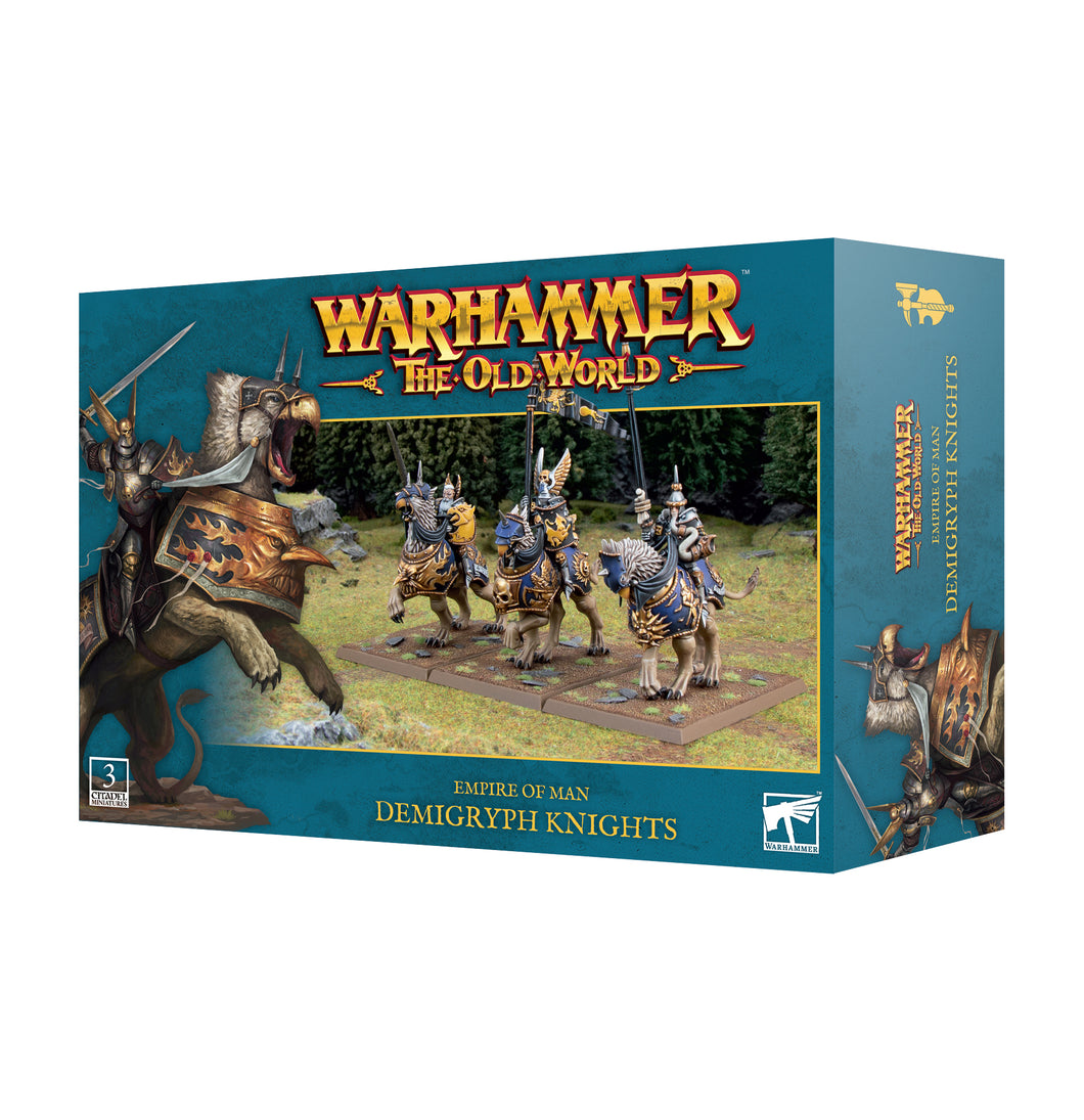 Warhammer The Old World Empire Of Man Demigryph Knights