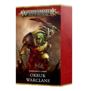 Orruk Warclans Warscroll Cards