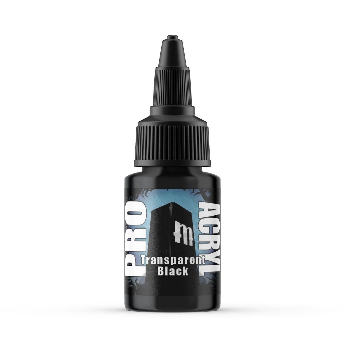 Pro Acryl Transparent Black 22ml