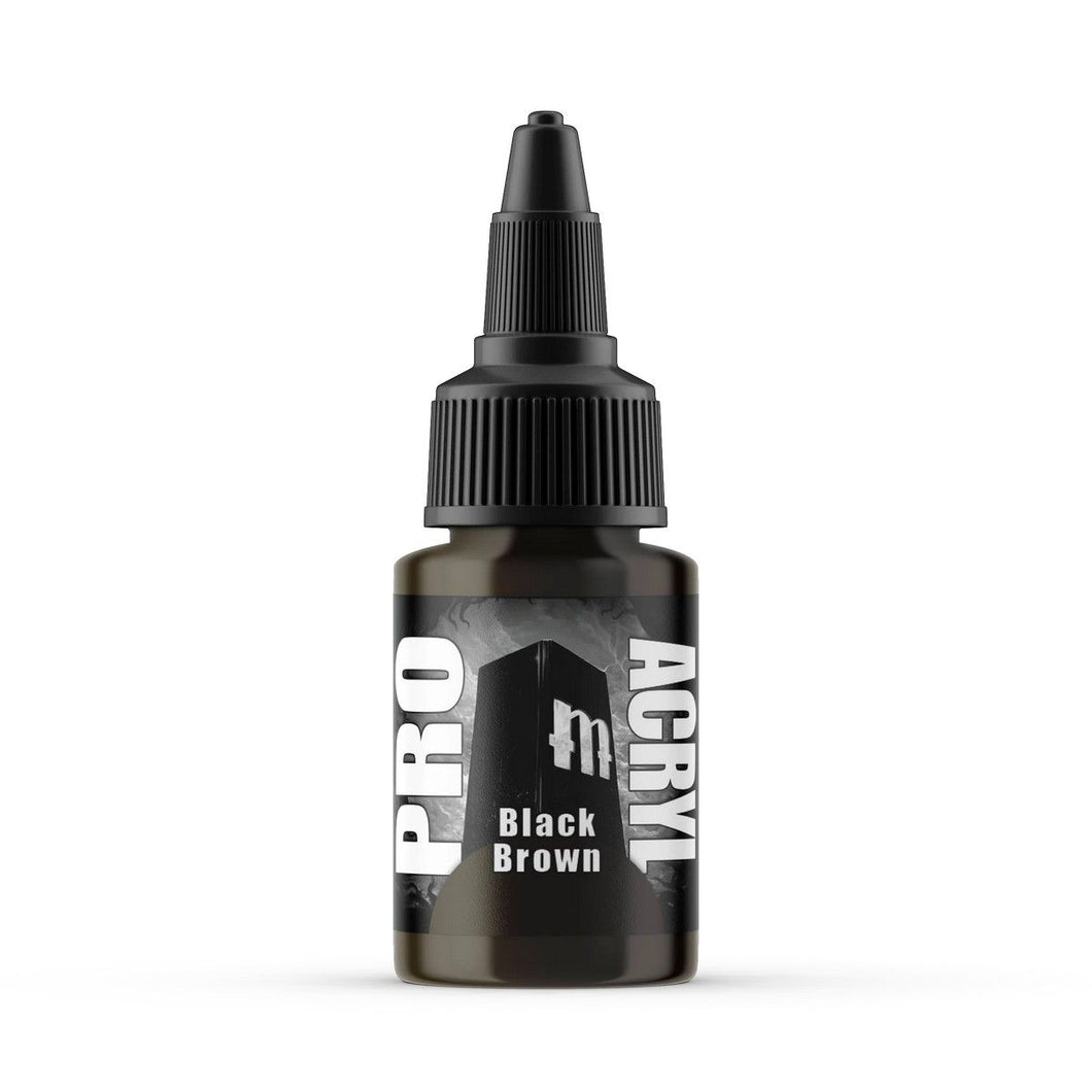 Pro Acryl Black Brown 22ml