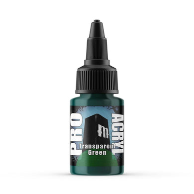 Pro Acryl Transparent Green 22ml