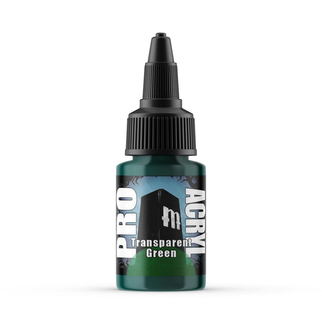 Pro Acryl Transparent Green 22ml