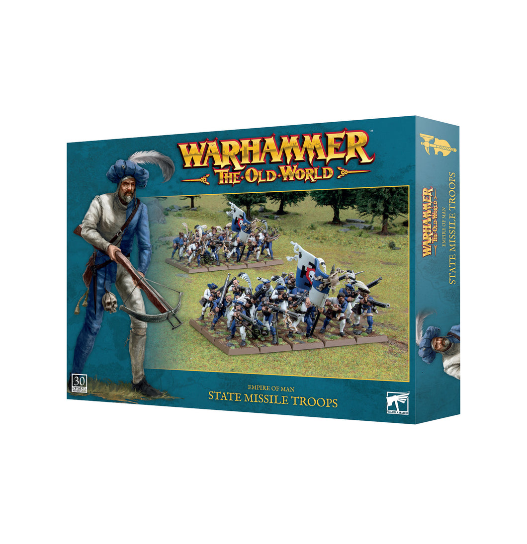 Warhammer The Old World Empire Of Man State Missile Troops