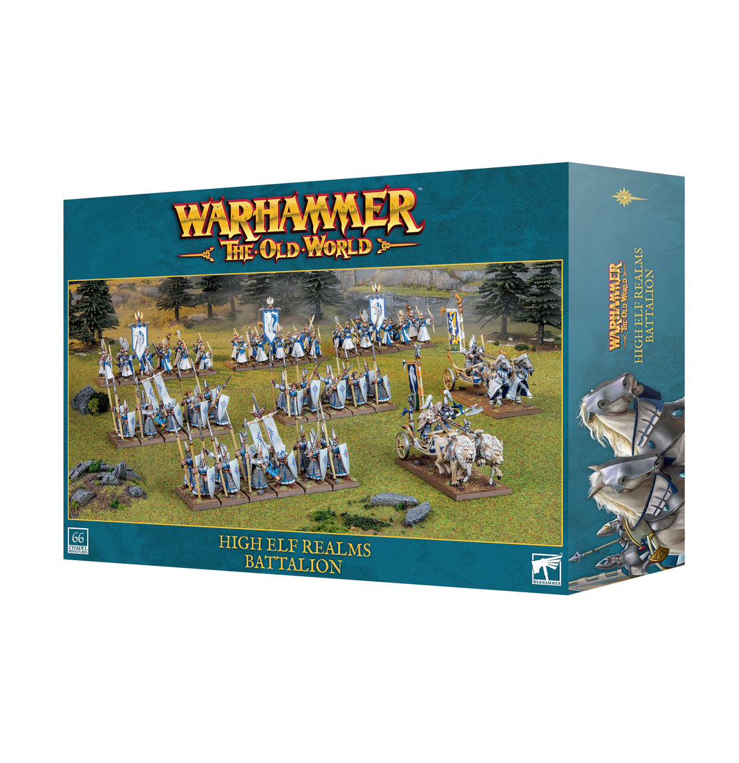 Warhammer The Old World Battalion High Elf Realms