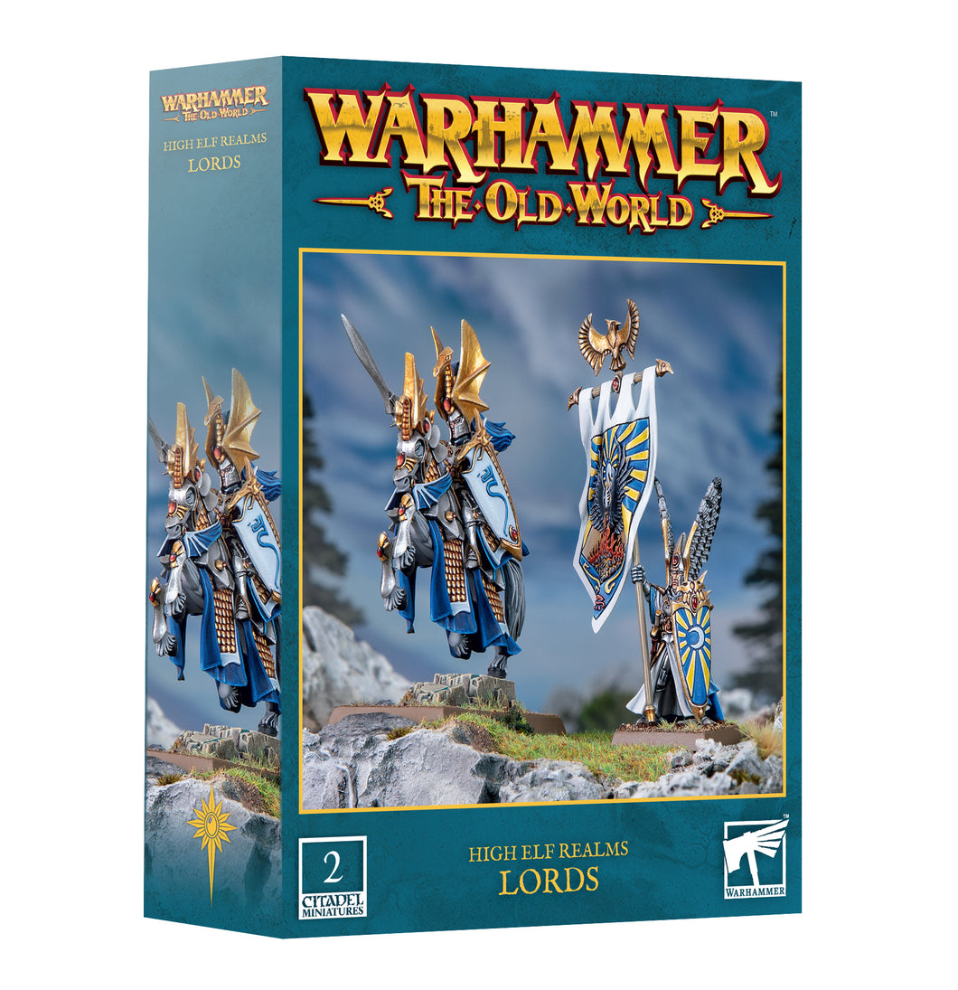 Warhammer The Old World High Elf Realms High Elf Lords