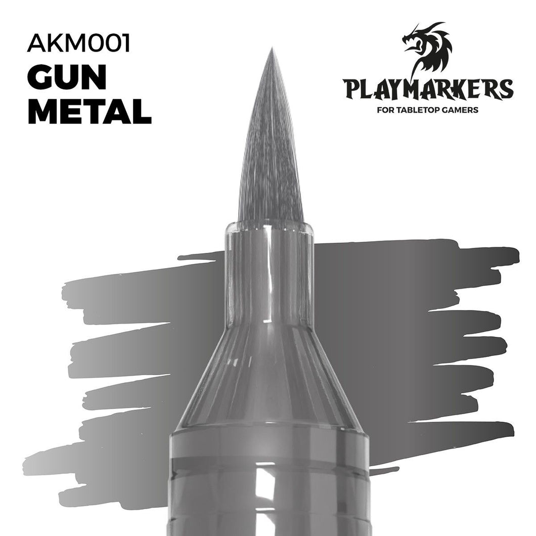 AK Interactive Playmarkers Gun Metal