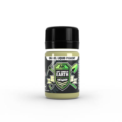AK Interactive Light European Earth Liquid Pigment 35ml