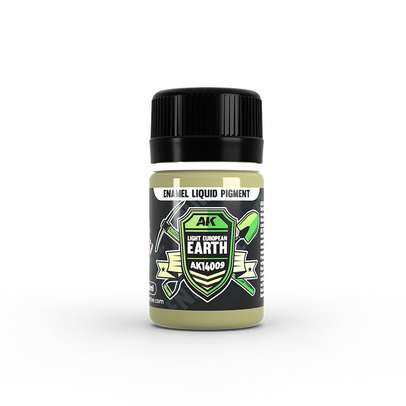 AK Interactive Light European Earth Liquid Pigment 35ml