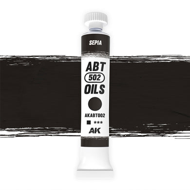 AK Interactive Oils Sepia