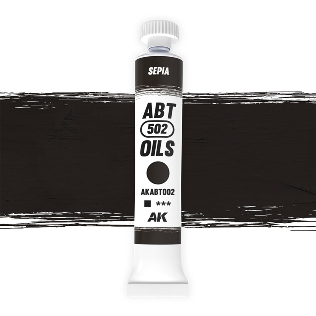 AK Interactive Oils Sepia