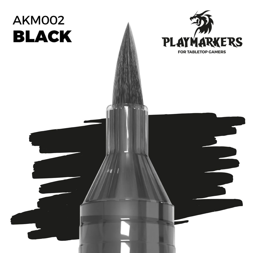 AK Interactive Playmarkers Black