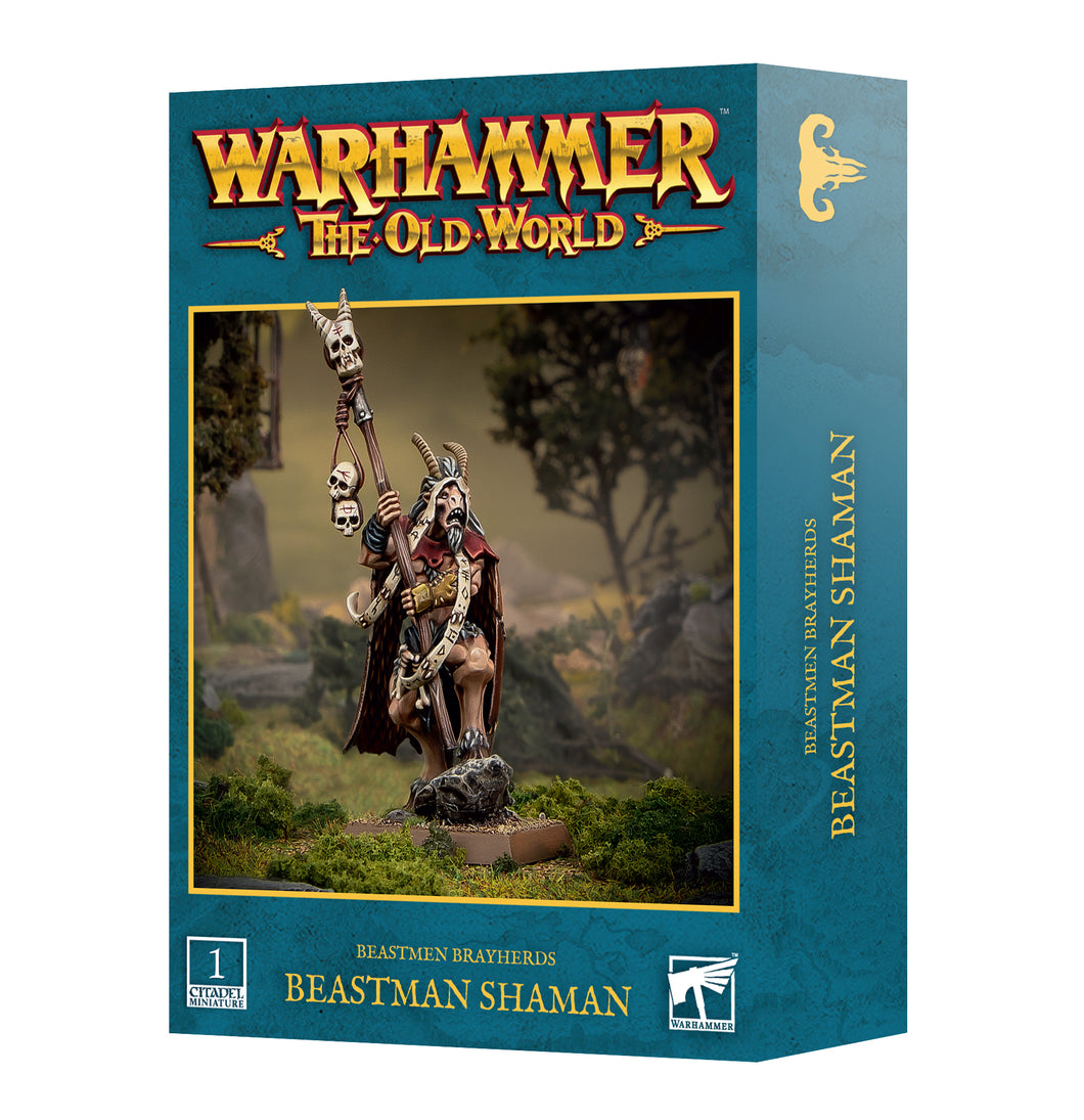 Warhammer The Old World Beastmen Brayherds Beastman Shaman
