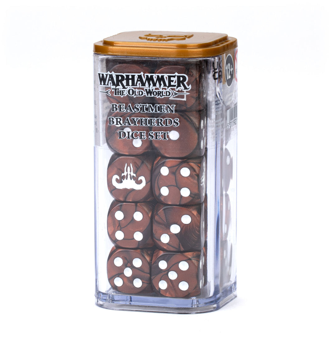 Warhammer The Old World Beastmen Brayherds Dice
