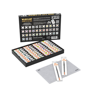 AK Interactive 3Gen Wargame Paint It All Box x36