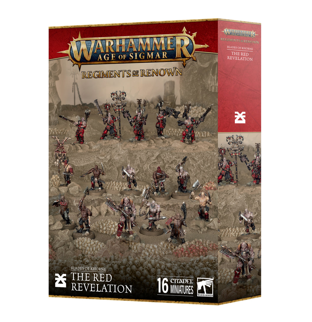 Blades of Khorne Regiments of Renown The Red Revelation