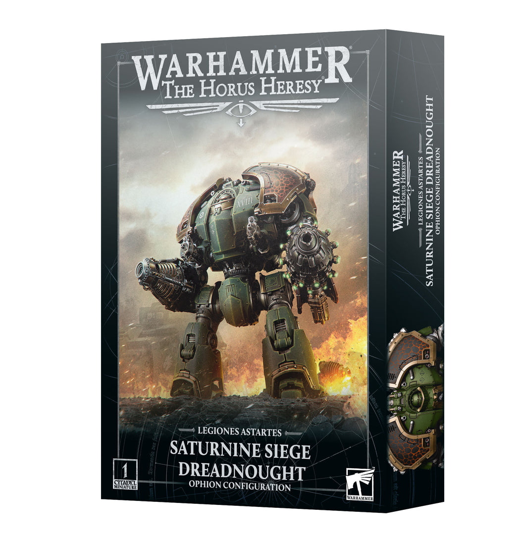 Horus Heresy Legiones Astartes Saturnine Siege Dreadnought Ophion