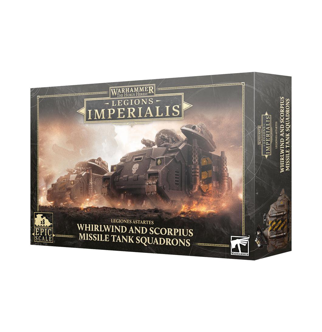 Legions Imperialis Whirlwind Skorpius Missile Tank Squadron