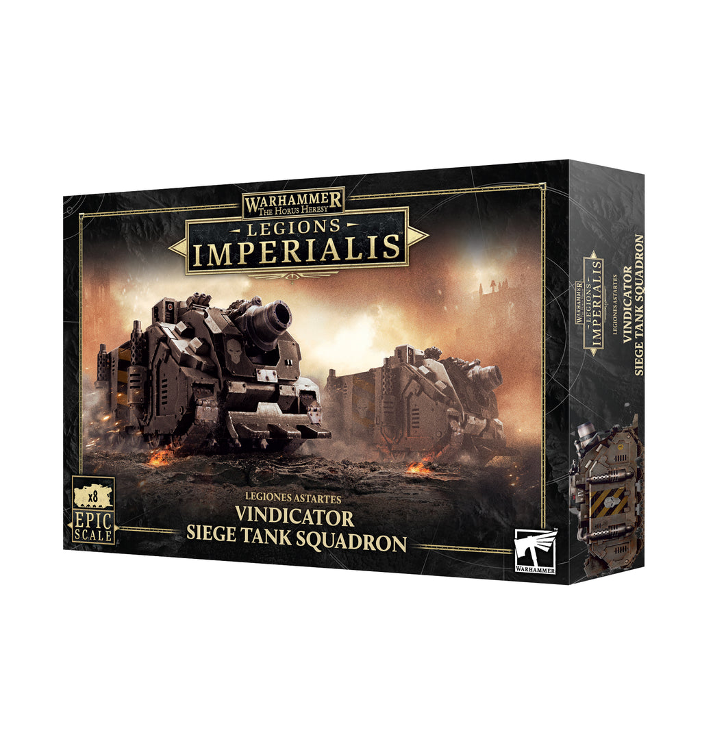 Legions Imperialis Vindicator Siege Tank Squadron