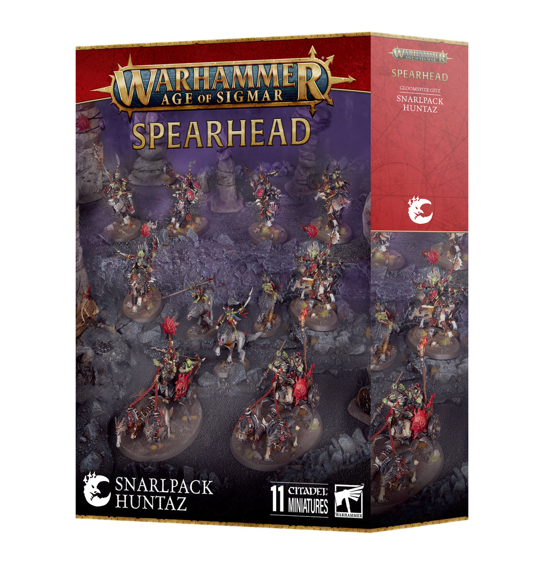 Spearhead Gloomspite Gitz Snarlpack Huntaz