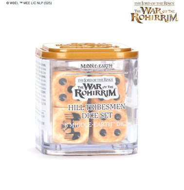 Middle-Earth Strategy Battle Game Hill Tribesmen Dice Set