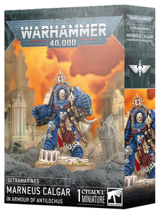 Ultramarines Marneus Calgar In Armour of Antilochus