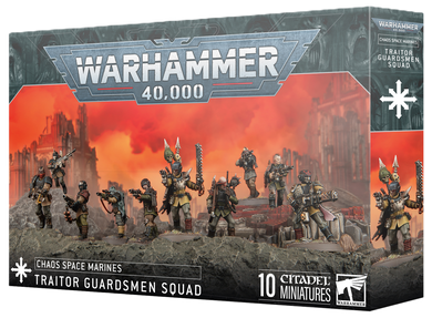 Chaos Space Marines Traitor Guardsmen Squad