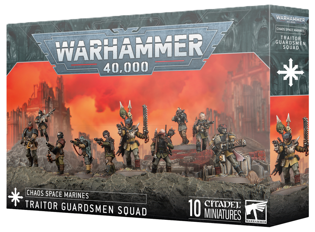 Chaos Space Marines Traitor Guardsmen Squad