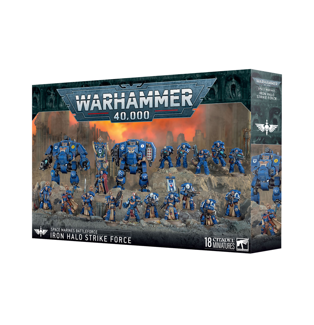 Space Marines Iron Halo Strike Force