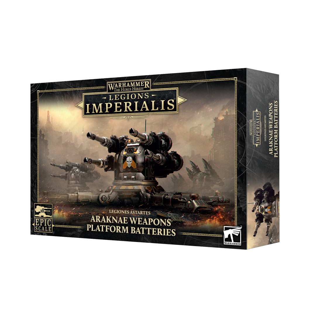 Legions Imperialis Araknae Weapons Platform Batteries