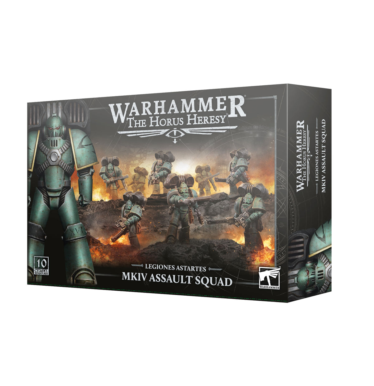 Horus Heresy Legiones Astartes MKIV Assault Squad