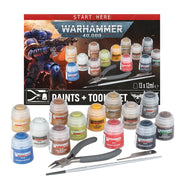Warhammer 40k Paints + Tools Set