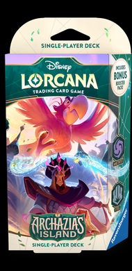 Disney Lorcana TCG: Archazia's Island Starter Deck Iago & Jafar (Amethyst & Steel)