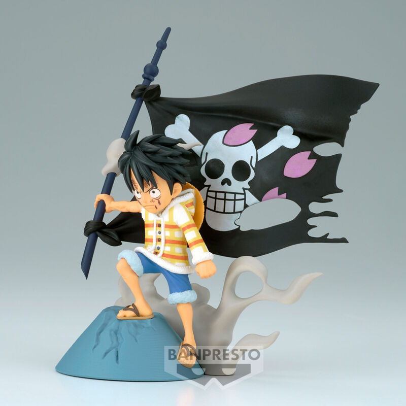 One Piece World Collectable Figure Log Stories Monkey D Luffy