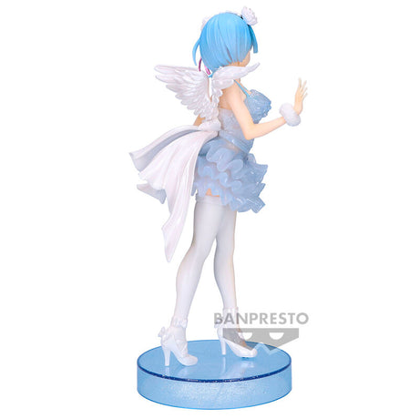 Re: Zero Starting Life in Another World Rem Espresto (Clear and Dressy Special Color Ver.) Figure Banpresto