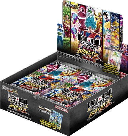 Dragon Ball Super Card Game Masters Zenkai Series EX Set 10 History of Z Booster Box (B27)