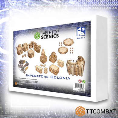 TTCombat Tabletop Scenics Imperatore Colonia White Box Bundle