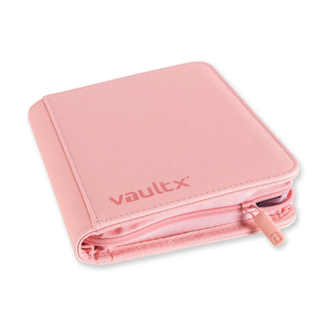 VaultX Exo-Tec Zip Binder Just Pink 4 Pocket