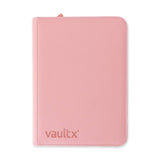 VaultX Exo-Tec Zip Binder Just Pink 9 Pocket