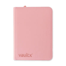 Load image into Gallery viewer, VaultX Exo-Tec Zip Binder Just Pink 9 Pocket