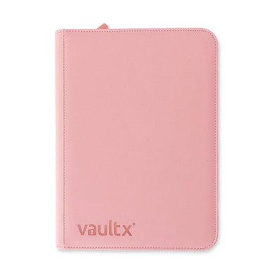 VaultX Exo-Tec Zip Binder Just Pink 9 Pocket