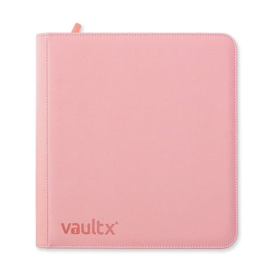 VaultX Exo-Tec Zip Binder Just Pink 12 Pocket