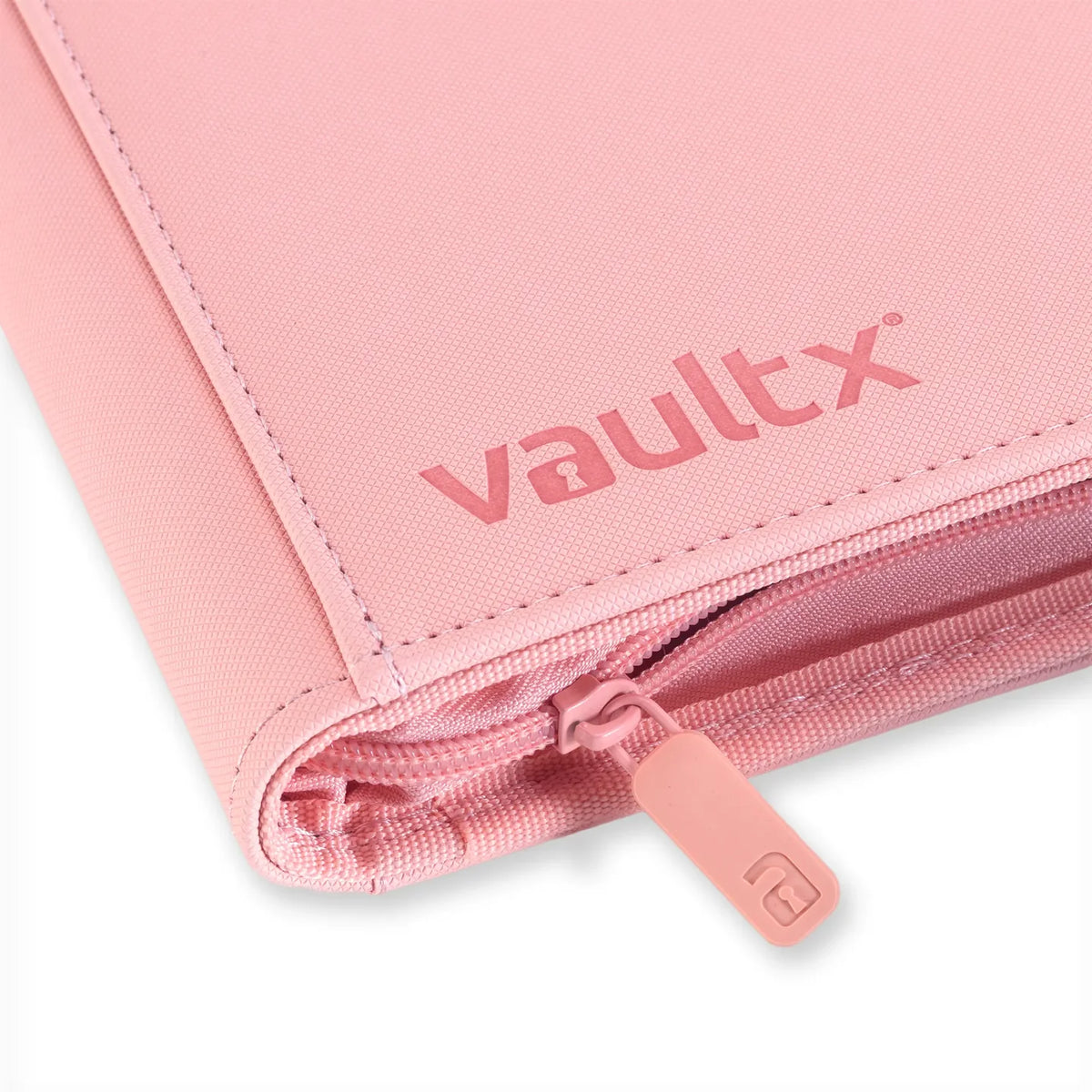 VaultX Exo-Tec Zip Binder Just Pink 4 Pocket