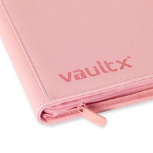 Load image into Gallery viewer, VaultX Exo-Tec Zip Binder Just Pink 9 Pocket