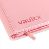 VaultX Exo-Tec Zip Binder Just Pink 12 Pocket