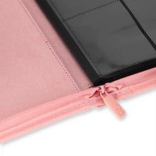 Load image into Gallery viewer, VaultX Exo-Tec Zip Binder Just Pink 4 Pocket
