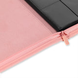 VaultX Exo-Tec Zip Binder Just Pink 12 Pocket