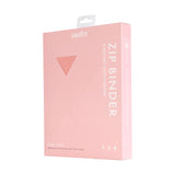 VaultX Exo-Tec Zip Binder Just Pink 4 Pocket