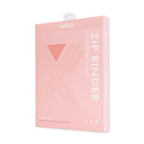 VaultX Exo-Tec Zip Binder Just Pink 9 Pocket