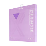 VaultX Exo-Tec Zip Binder Just Purple 12 Pocket